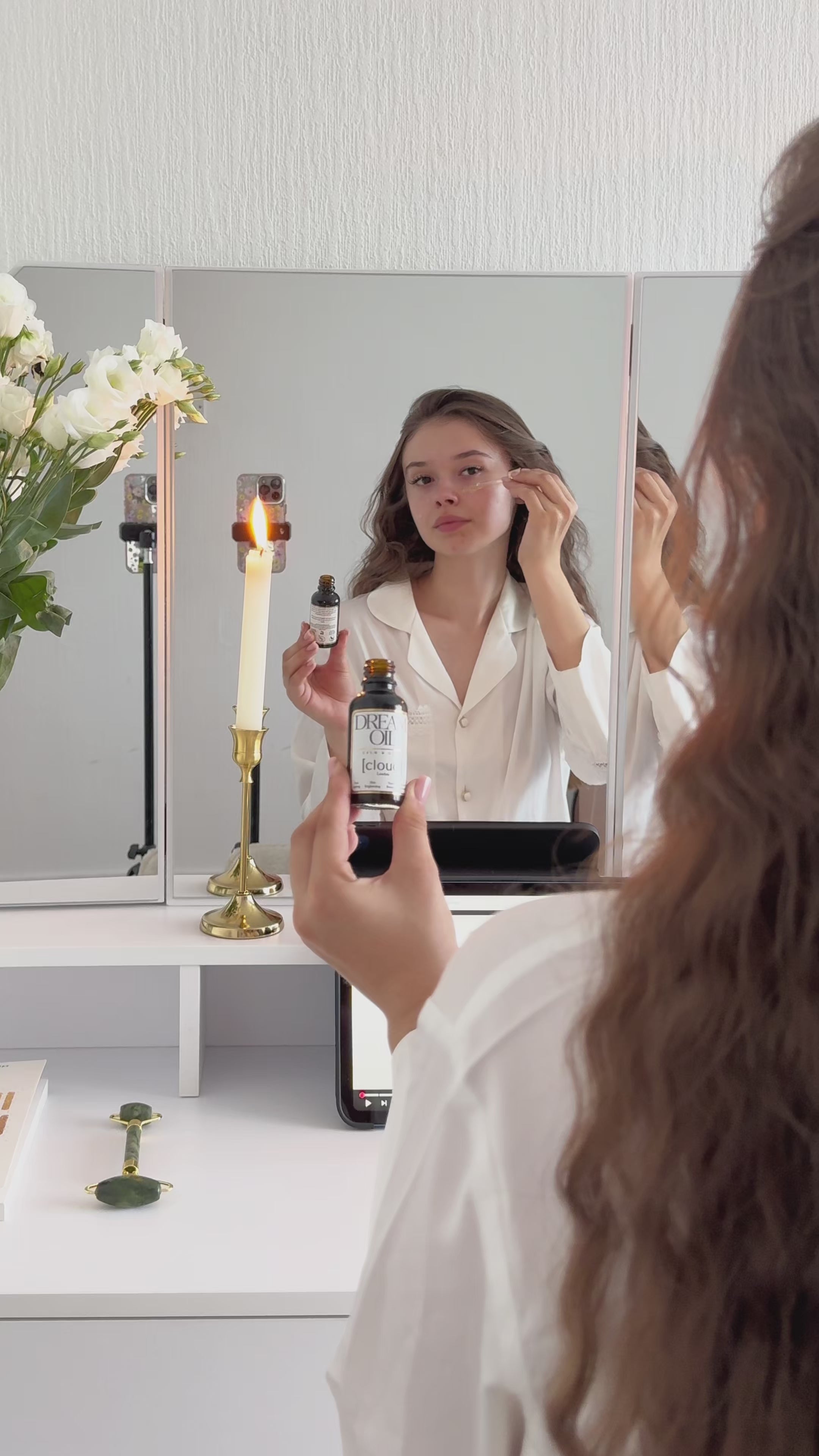 Dream Oil Night time routine 